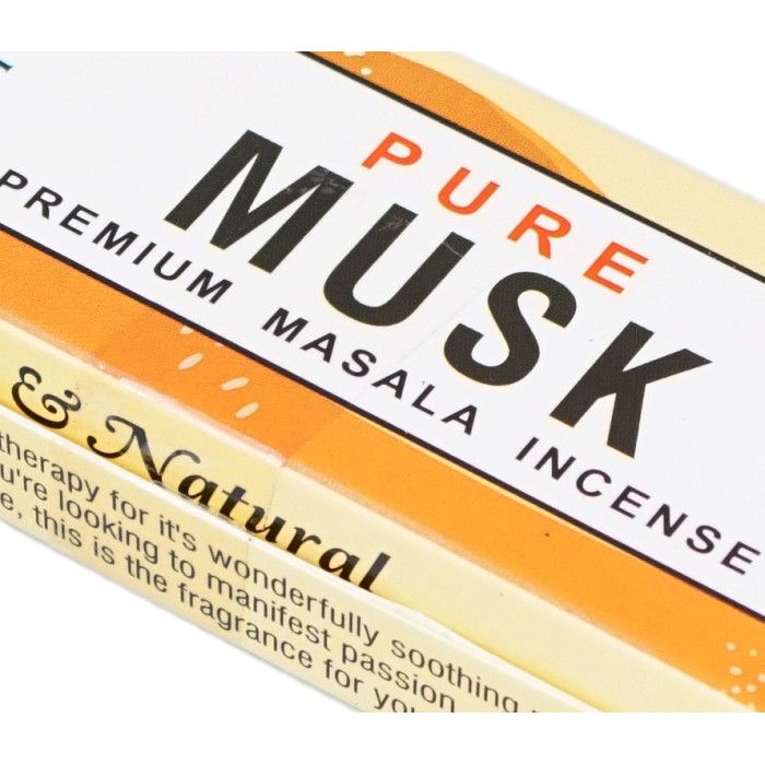 Аромапалочки Чистый Муск NAMASTE INDIA PURE MUSK 15 грамм