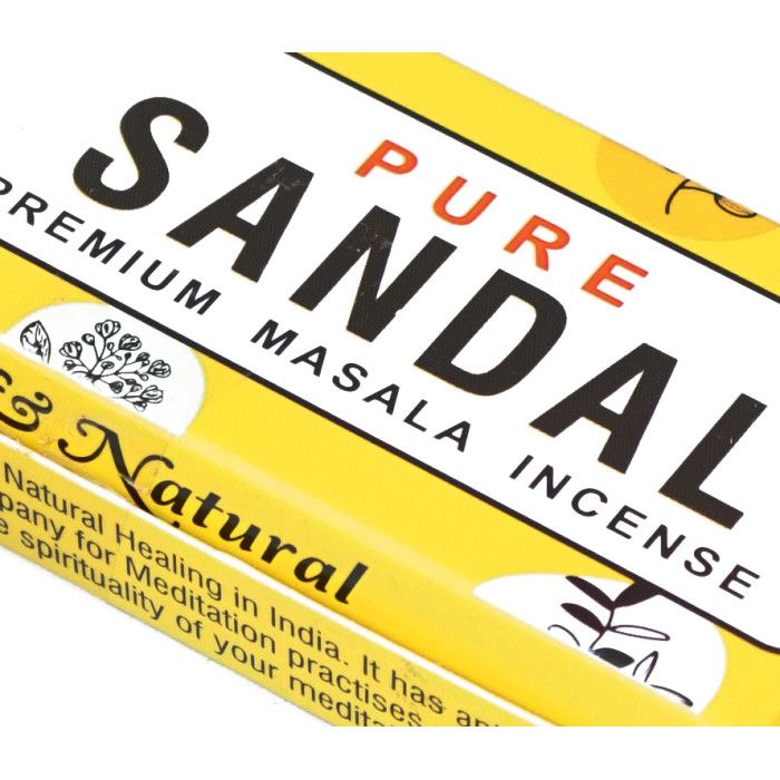 Аромапалочки Чистый Сандал NAMASTE INDIA PURE SANDAL 15 грамм