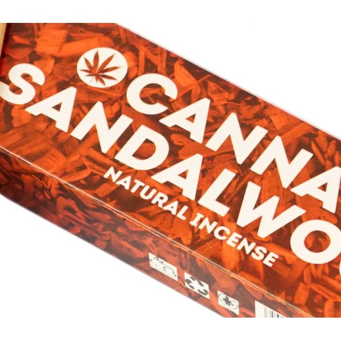 Аромапалички Канабіс та Сандалове дерево Нандіта Nandita Canna B Sandalwood 15 грам