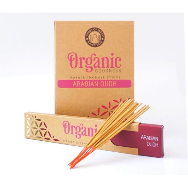 Аромапалички Organic Goodness Масала Арабський Уд MASALA ARABIAN OUDH 15 грам