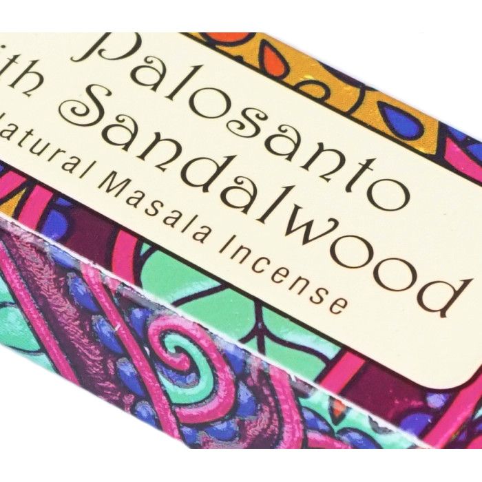 Аромапалички Пало Санто + Сандалове дерево NAMASTE INDIA PALO SANTO + SANDALWOOD 15 грам