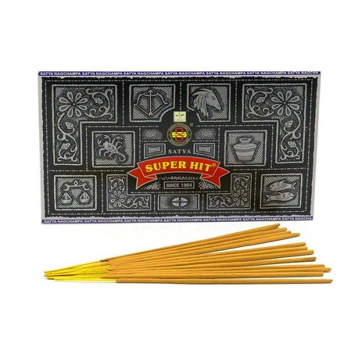 Аромапалички Супер Хіт Сатья Satya Super Hit Incense 100 грам