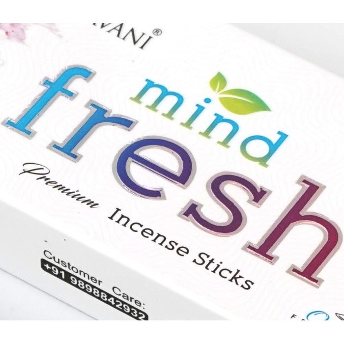 Аромапалички Свіжий розум JAY BHAVANI Mind Fresh 90 грам