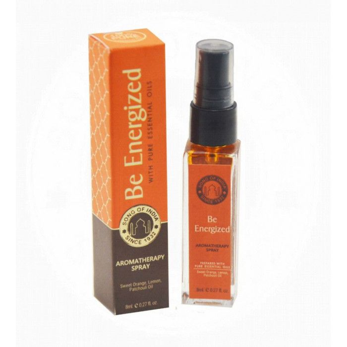 Ароматический спрей Будьте энергичны Be Energized "Song of India" 8ml.