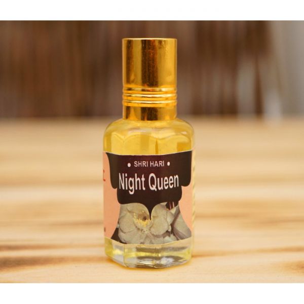 Ароматическое масло Королева Ночи NIGHT QUEEN OIL Вриндаван 10 мл.