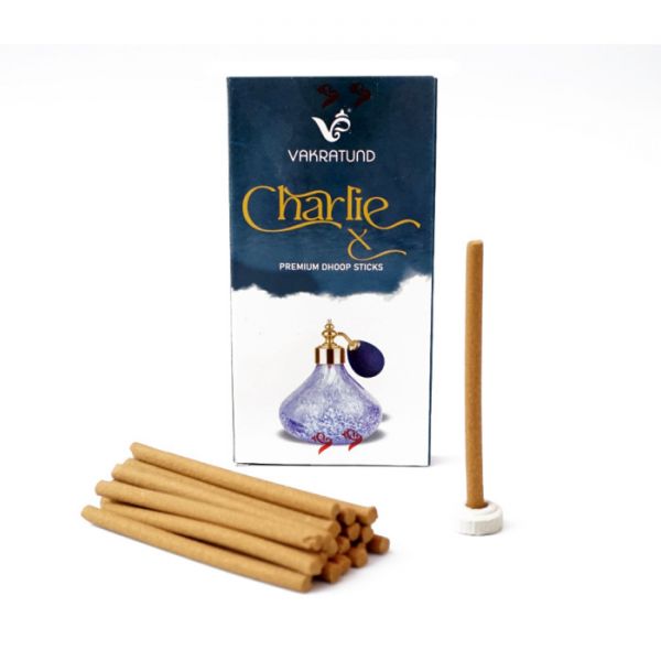Благовония безосновные Чарли UNITED FRAGRANCE Charlie Dhoop 20 шт.