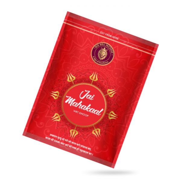 Пахощі пластилін Джай Махакал BIG BELL Wet Dhoop Jai Mahakaal 125 грам