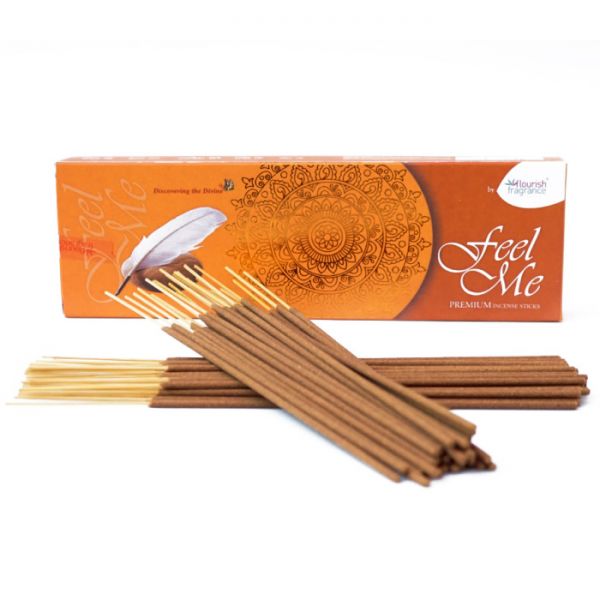 Благовония Почувствуй меня оранжевые Flourish Feel Me Orange 100 грамм