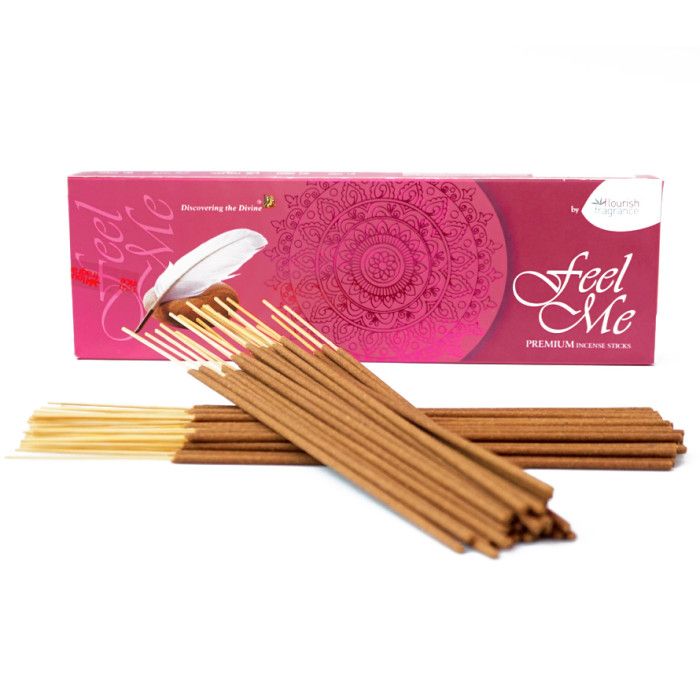 Благовония Почувствуй меня розовые Flourish Feel Me Pink 100 грамм