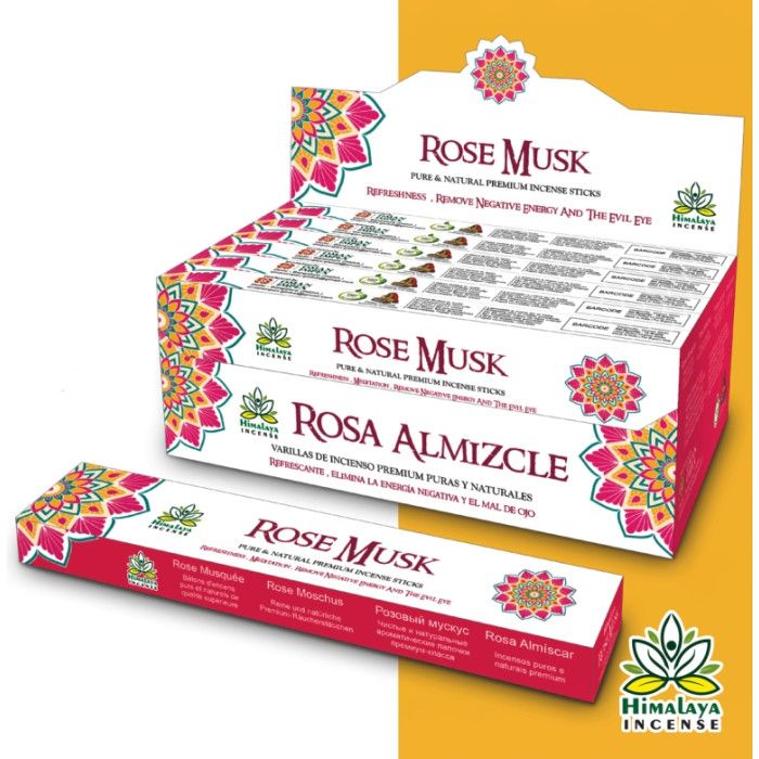 Благовония Роза Муск Himalaya Mandala Rose Musk 15 грамм