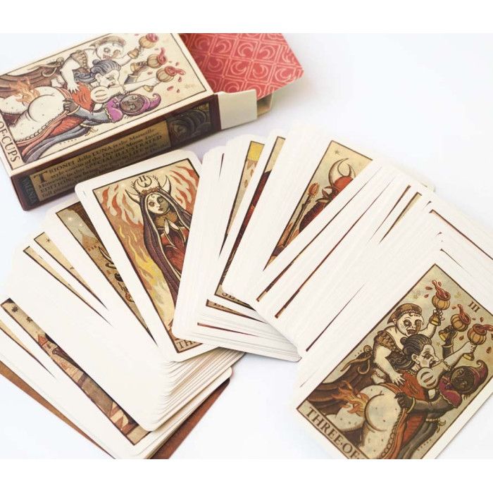 Карти Таро Тріумфи Місяця мала Trionfi Della Luna Tarot
