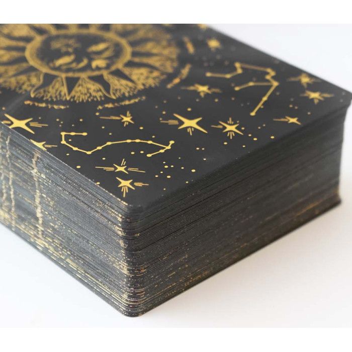Карти Золоте Таро Уейта Gold foil Tarot Cards №2