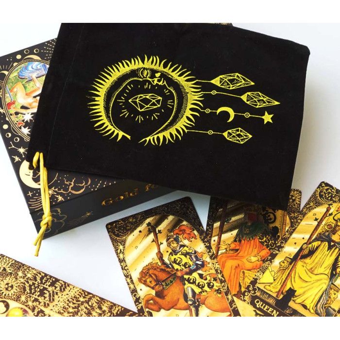 Набір з картами Таро Gold Foil Tarot