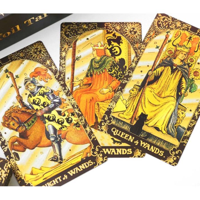 Набір з картами Таро Gold Foil Tarot