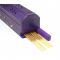 Подставка под аромапалочки и конусы из дерева манго Шкатулка Фиолетовая
