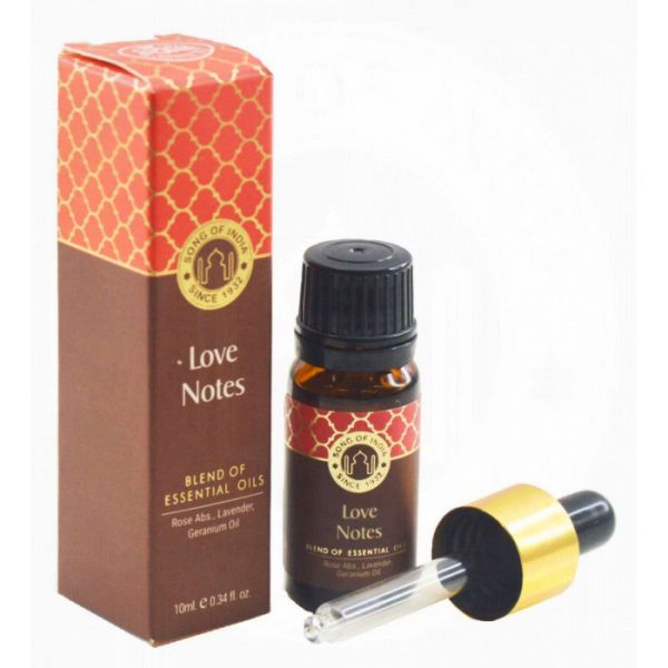 Суміш ефірних олій Нотки кохання "Song of India" Love Notes 10ml.